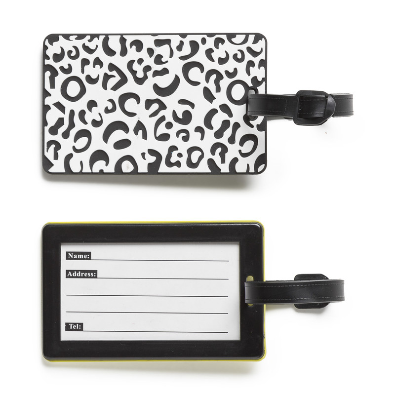 Kofferlabel leopard