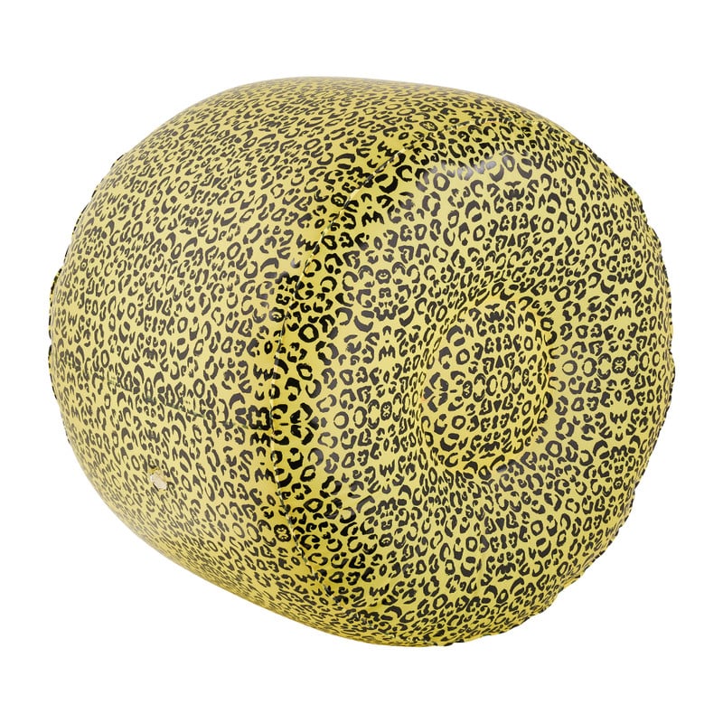 Opblaasbare poef leopard - 50x40 cm