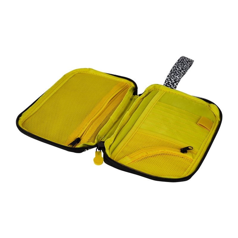 Reisdocumenten organizer - leopard - 20x13 cm