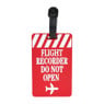 Kofferlabel - Flight recorder