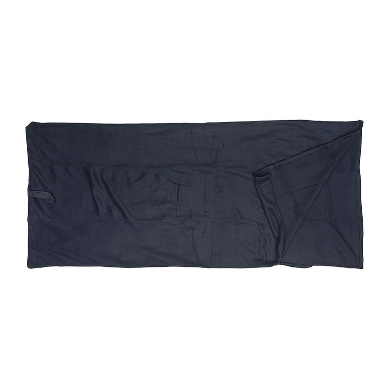 Slaapzak fleece - 190x80 cm - zwart oud