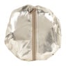Weekendtas opvouwbaar - goudkleurig - 50x25 cm