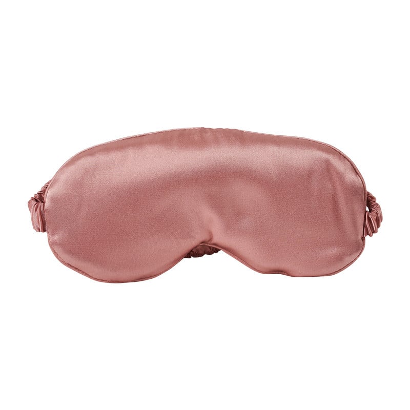 Oogmasker satijn - roze