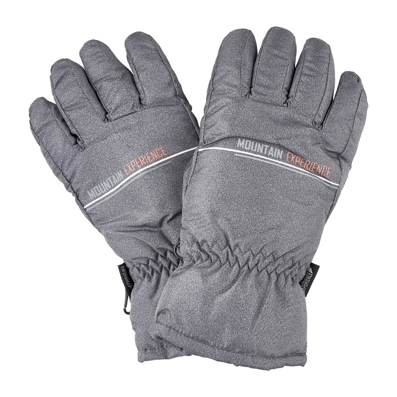 Ski handschoenen dames - grijs - maat S/M
