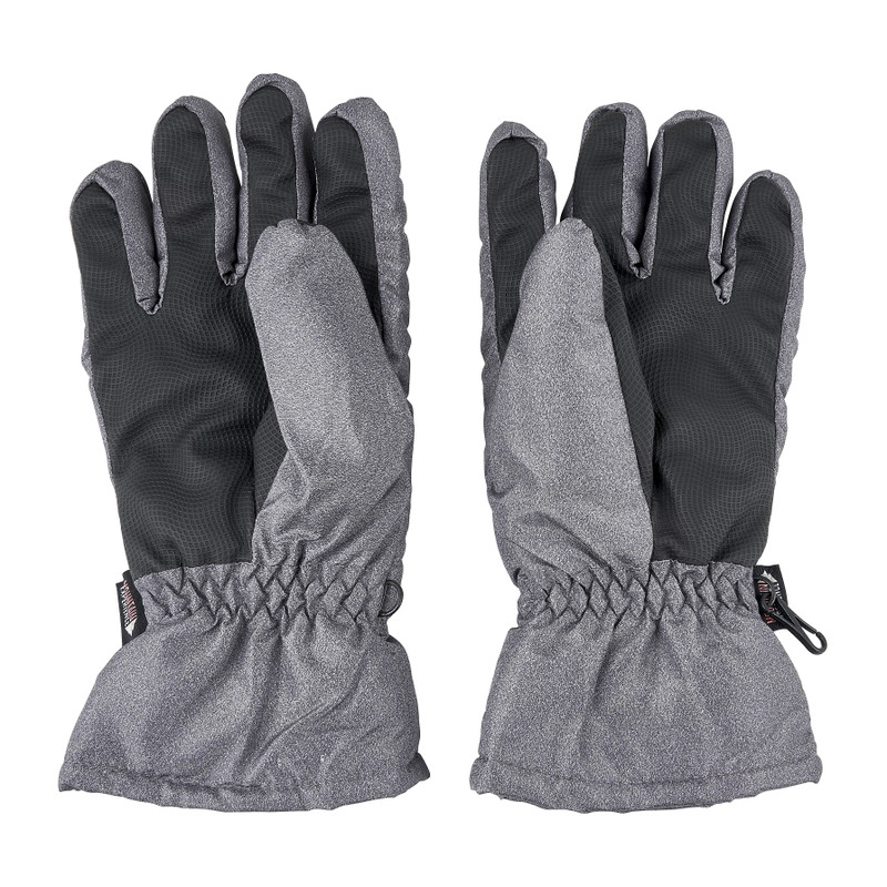 Ski handschoenen dames - grijs - maat S/M
