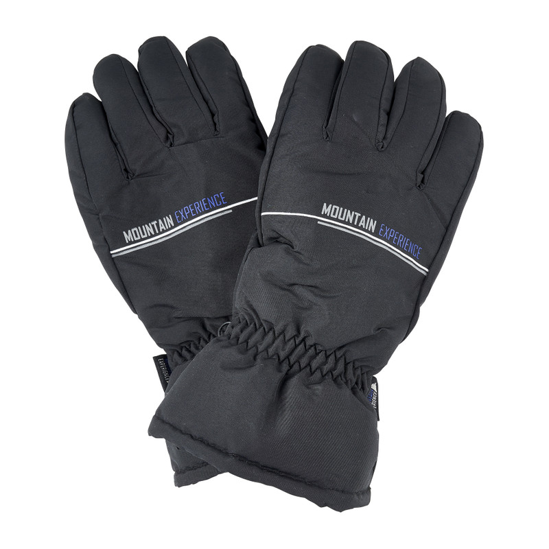 Ski handschoenen heren - zwart - maat S/M