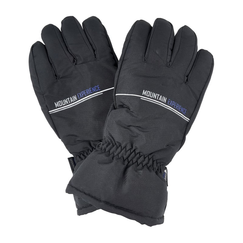 Ski handschoenen heren - zwart - maat M/L