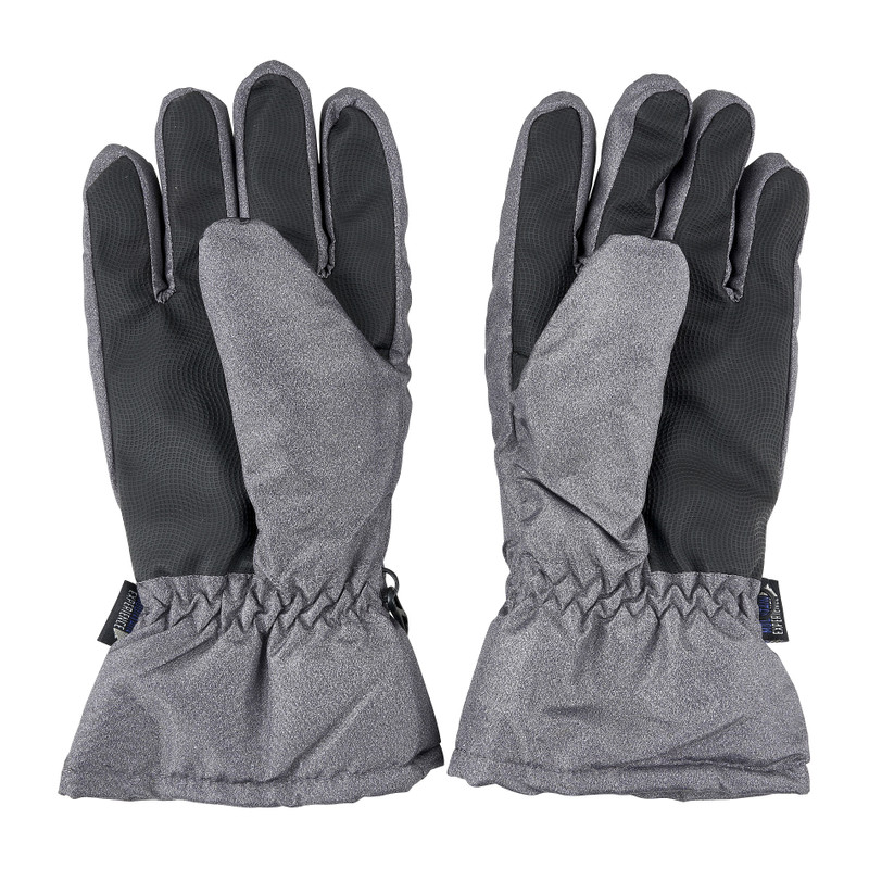 Ski handschoenen heren - grijs - maat S/M