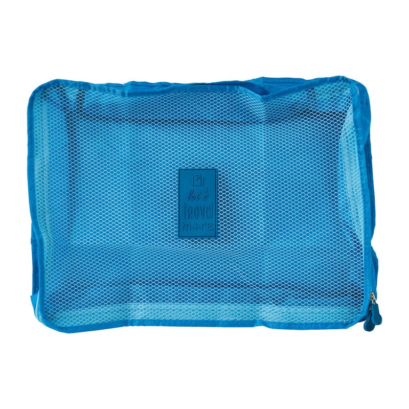 Packing cubes  - blauw - set van 3 