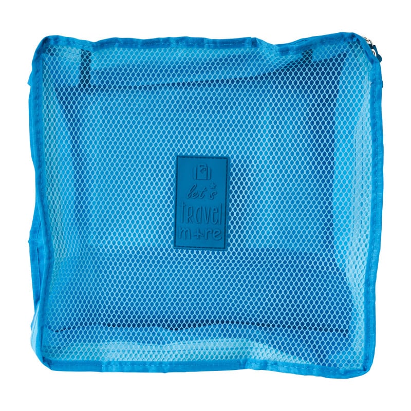 Packing cubes  - blauw - set van 3 