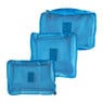 Packing cubes  - blauw - set van 3 