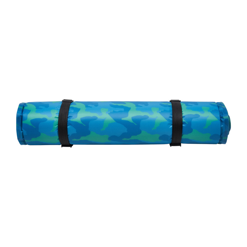 Slaapmat zelfopblazend - groen/blauw - 195x60x2,5 cm