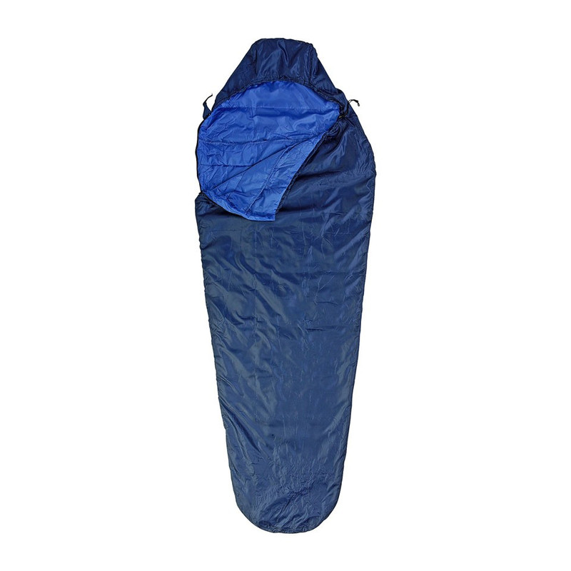Slaapzak luxe - 220 cm - blauw