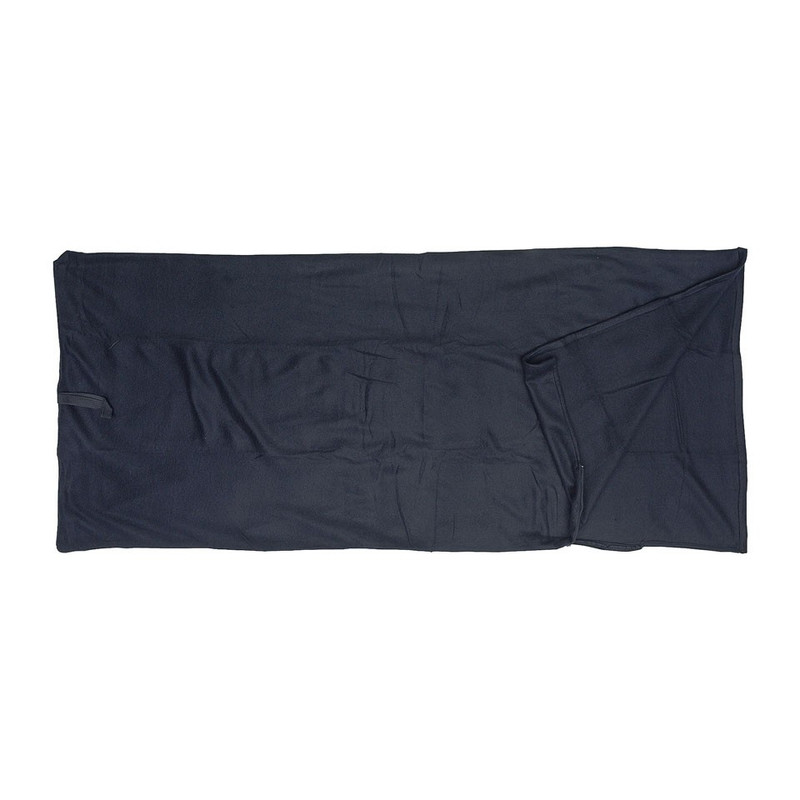 Slaapzak fleece - 190x80 cm - zwart oud1