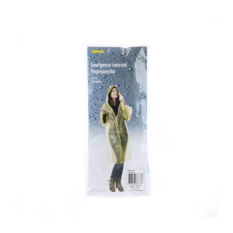 Emergency regenjas - blauw