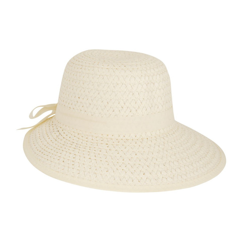 Dameshoedje met lint creme