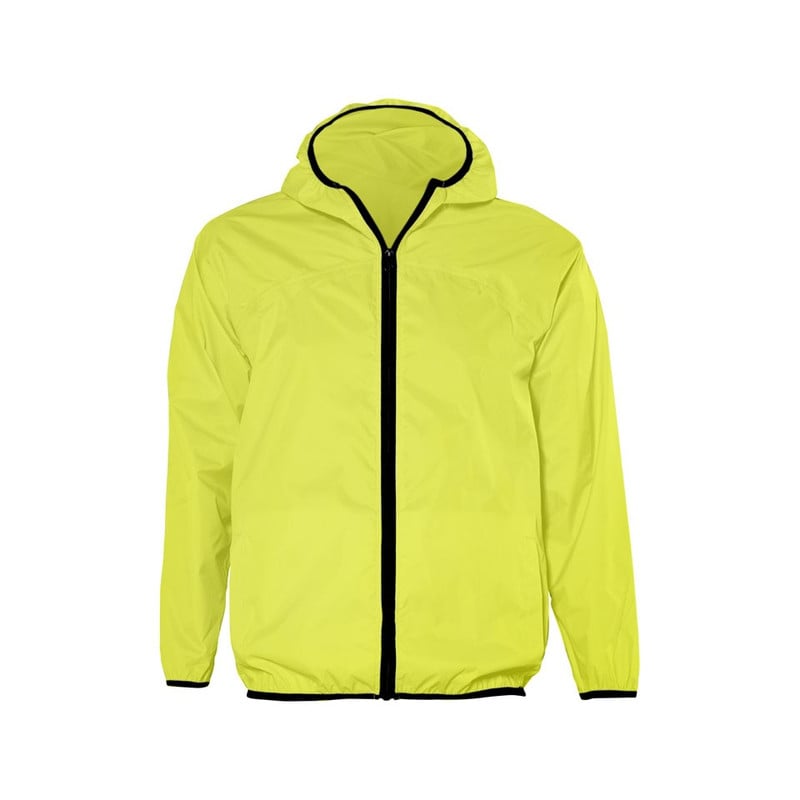 Regen-/windjack - L/XL - fluorgeel