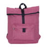 Rugzak met vouwsluiting roze