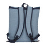 Rugzak met vouwsluiting blauw
