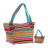Strand-picknicktas ethnic streep