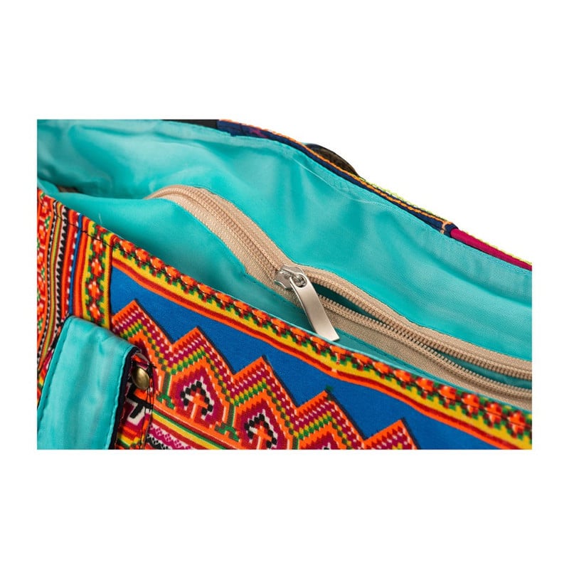 Strand-picknicktas ethnic zigzag