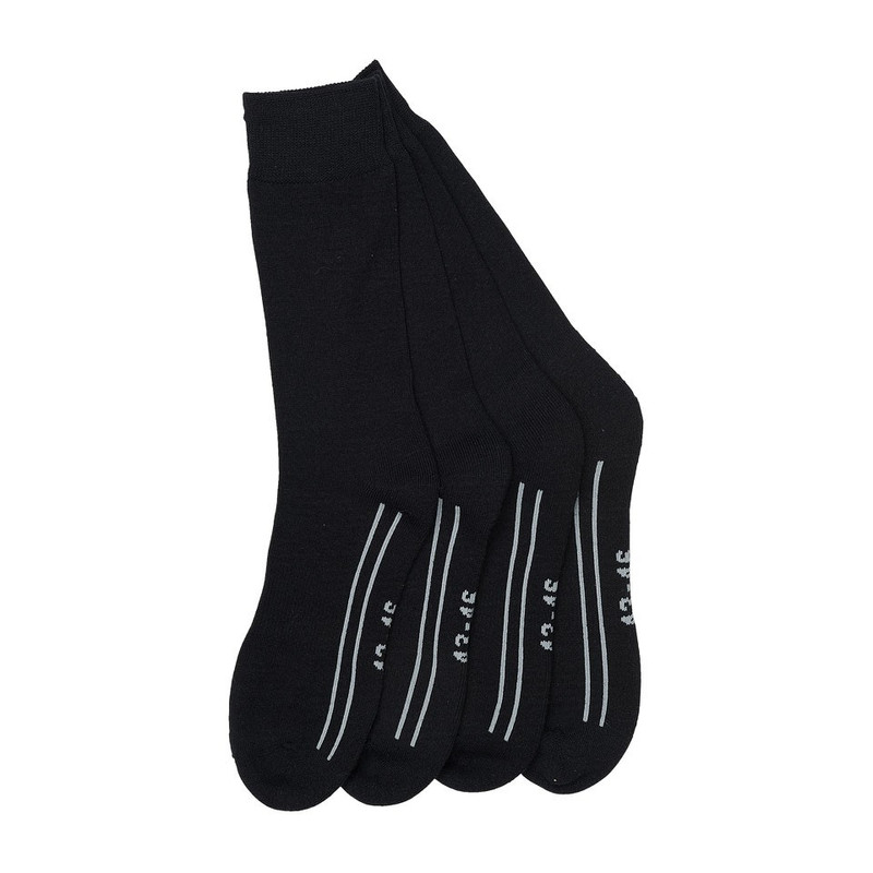 Coolmax trekkingsokken 43/46 - zwart - 2 paar