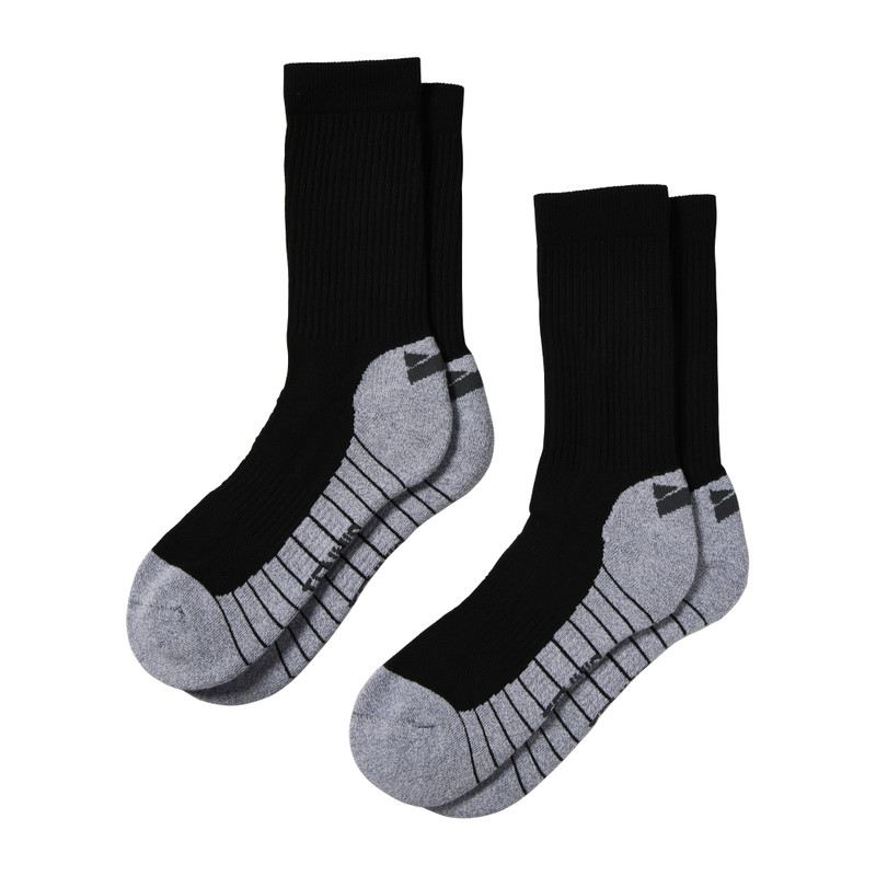 Tennis/padel sokken - zwart - maat 42-45