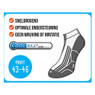 Coolmax sportsokken - 43-46 - turquoise - 3 paar