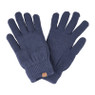 Dames handschoenen - blauw glitter