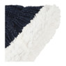 Dames skimuts - blauw glitter