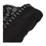 Dames muts  - zwart glitter