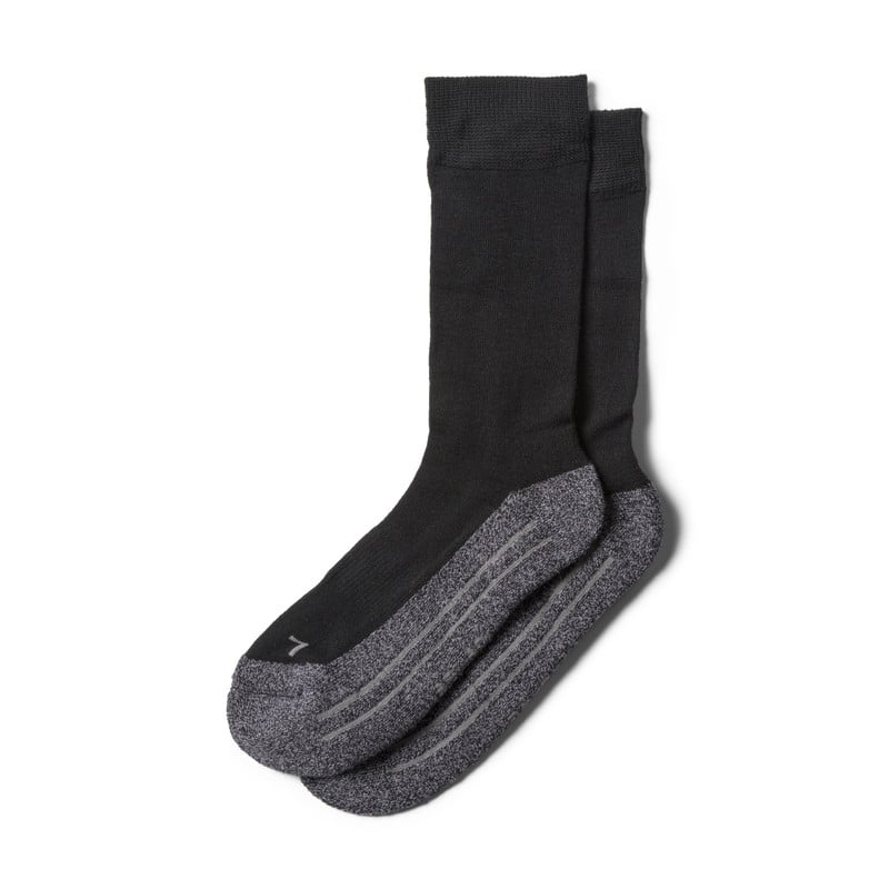 Coolmax bamboe sokken 39/42 - zwart - 2 paar