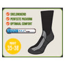 Coolmax trekkingsokken 35/38 - 2 paar - grijs