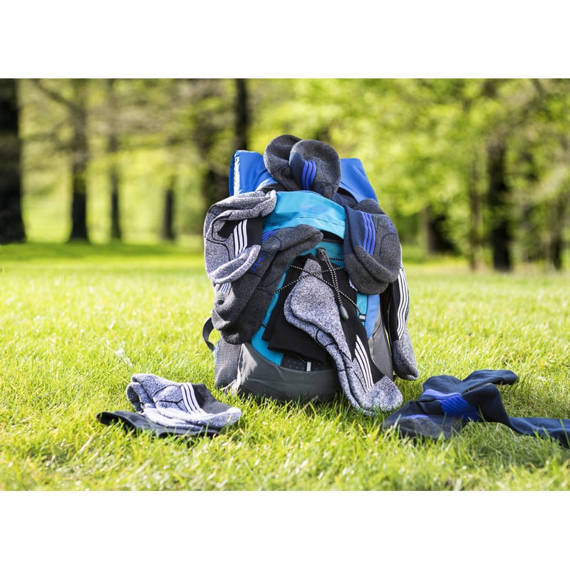 Coolmax trekkingsokken 35/38 - 2 paar - blauw
