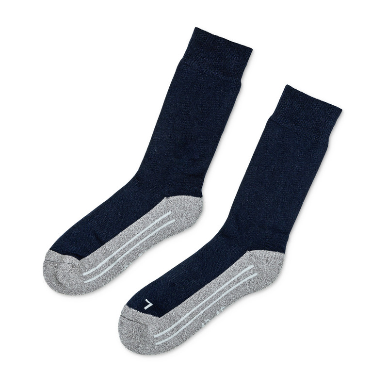 Coolmax trekkingsokken 43/46 - 2 paar - blauw