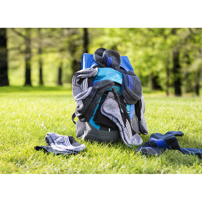 Coolmax wandelsokken - blauw - maat 35-38 