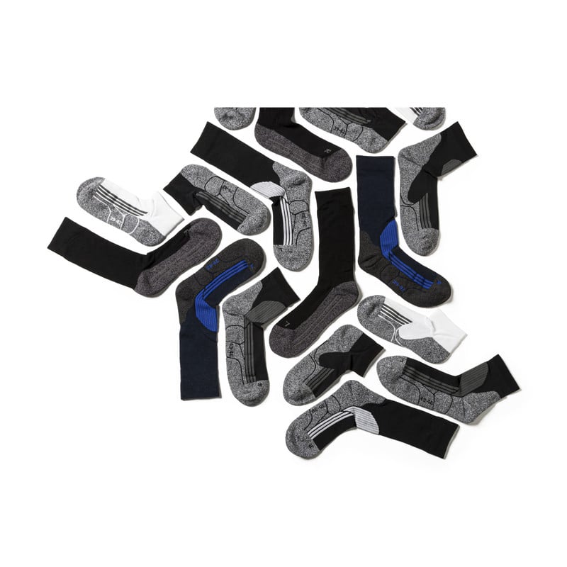 Coolmax wandelsokken - blauw - maat 35-38 - 3 paar