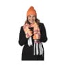 Handschoenen Folklore - oranje - one size