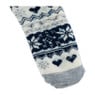 Huissokken Noors - blauw - maat 36/41