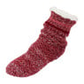 Huissokken loungewear - rood - maat 36/41