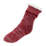 Huissokken loungewear - rood - maat 36/41