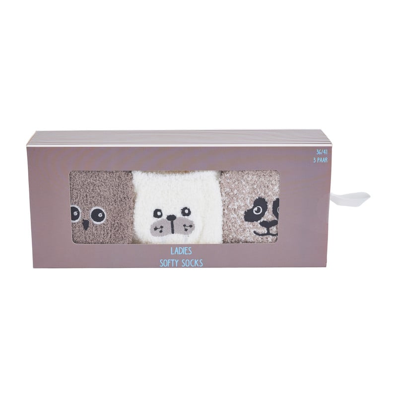 Giftbox sokken - dieren - maat 36/41