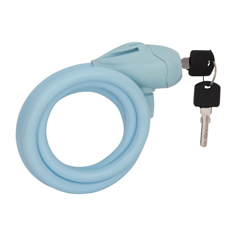 Fietsslot siliconen blauw