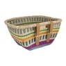Rieten (fiets)mand met handles – 36x27x20cm