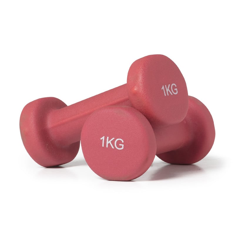 Dumbbell 1 kg - 2 stuks