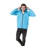 Wind-/regenjack - L/XL - fluorblauw