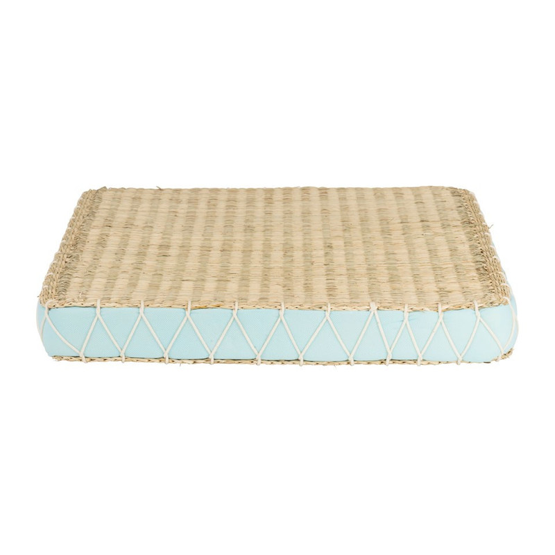 Vloerkussen Brasil XL - blauw - 50x50