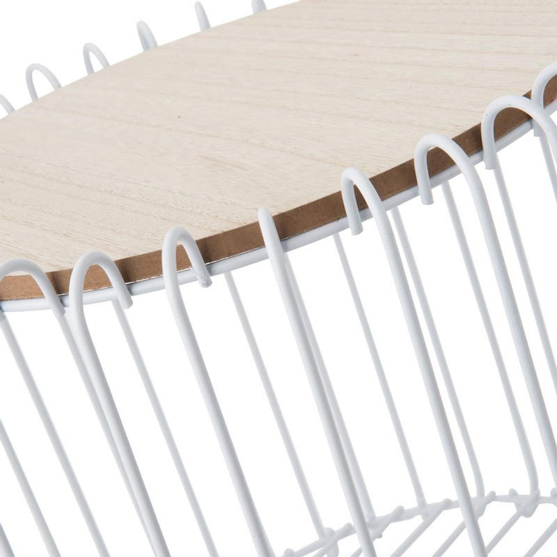 Opbergmand met deksel Orebro - 40x35 cm