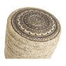 Poef riet - mandala - ⌀47x45 cm 