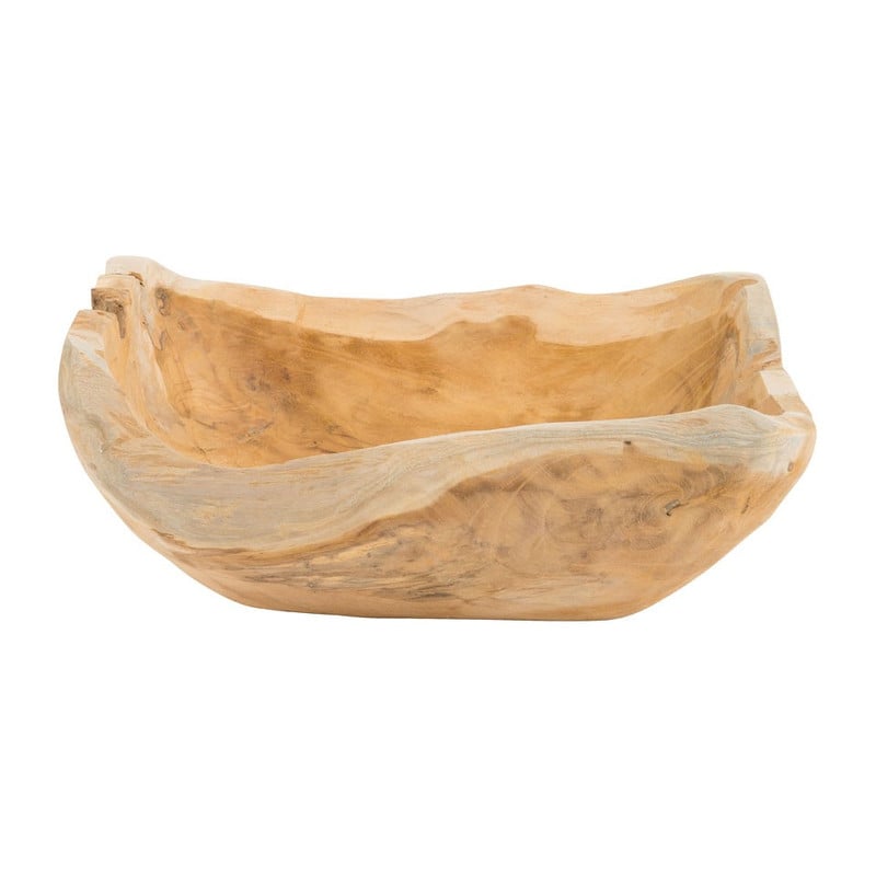 Schaal roots rechthoekig - 27x23 cm